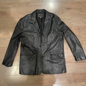 Men’s genuine leather jacket 48R